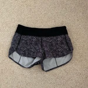 Lulu lemon speed up shorts!!